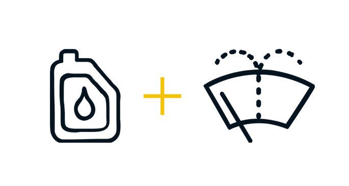 Flüssigkeiten- und Wischer-Check